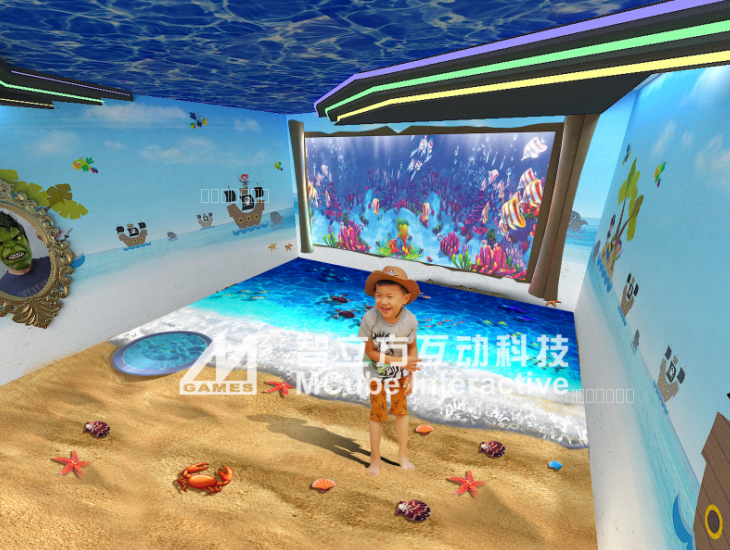 互动海洋世界，夏季奇幻的海底探索体验！金年会 金字招牌诚信至上互动投影